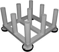 Стойка для грифов (9 мест)