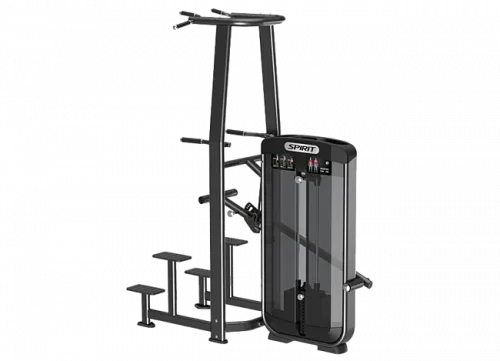 Отжимание/подтягивание с отягощением SPIRIT SP-3517 со стеком 109 кг