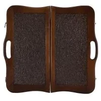 Нарды кожаные РФН "Тайпан" малые с ручкой