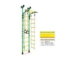 Шведская стенка Kampfer Strong kid Ceiling (зеленый/желтый Высота +26 см)