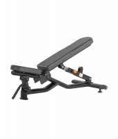 Скамья регулируемая BRONZE GYM H-037 (черный)