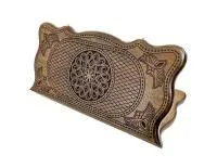 Нарды резные "Тёмный Узор 3" 50, Mirzoyan