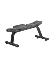 Скамья горизонтальная BRONZE GYM H-036A (черный)