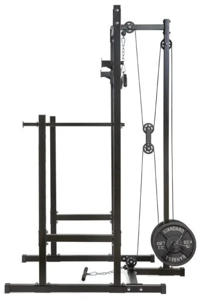 Стойка для полуприседаний с верхним и нижним блоком VictoryFit VF-B2017