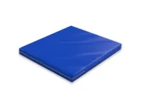 Мат гимнастический 1000х1000х100, мм на молнии (синий)