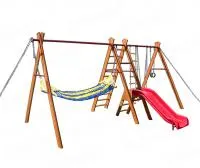 Спортивно-игровой комплекс Kampfer Sunny Hill (красный)