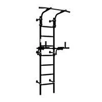 Шведская стенка ROMANA S10 (черный матовый)