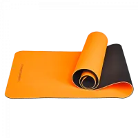 Коврик для йоги TPE 6 мм Оранжевый Двухсторонний (с люверсами) Hasttings Digger HD22D1C-Orange