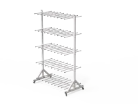 Стеллаж для хранения коньков на 50 пар