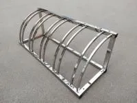 Велопарковка Гамма-Кси 5N (из нерж. стали) на 5 веломест цельносварная