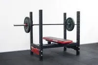 Стойки с горизонтальной скамьей для жима лежа STECTER