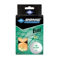 Мячики для н/тенниса DONIC ELITE 1* 40+, 6 штук, оранжевый