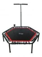 Фитнес -батут SportElite 135см FB-1361 с ручкой и компьютером