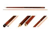 Двухсоставной бильярдный кий для русской пирамиды Константин Лохно "Supernova Sport" (граб, шелковое дерево, венге), с двумя удлинителями