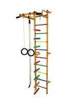 Детский спортивный комплекс Формула Здоровья Карапуз-5А (оранжевый-радуга)