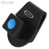 Держатель для мела QK-S X3 магнитный кожаный черный