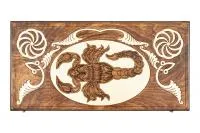 Нарды резные "Скорпион 2", Ustyan