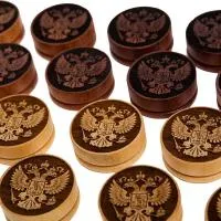 Комплект фишек для нард Держава