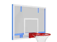 Щит баскетбольный 1200х900 мм тренировочный из оргстекла 10 мм