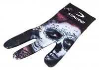 Перчатка бильярдная «Longoni Fancy Skull 1» правая
