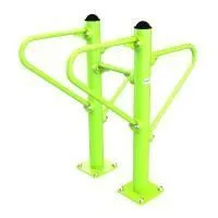 F-1704 Уличный тренажер Брусья двусторонние разноуровневые ZAVODSPORTA