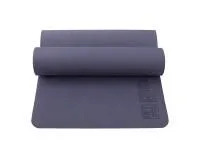 Коврик для йоги и фитнеса 185 х 80 см толщина 8 мм TPE лиловый