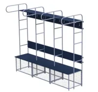 Индивидуальное место хоккеиста ширина 580 мм. (3-х секционный)