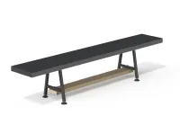 Скамья гимнастическая мягкая 2 м (2 регулируемые метал. ножки)