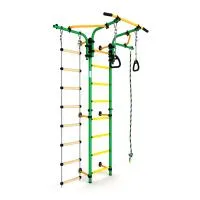 Шведская стенка ROMANA Карусель S5 ДСКМ-2С-8.06.Т1.410.01-14 (зеленый/желтый)