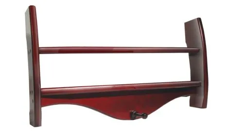 Полка для шаров навесная махагон