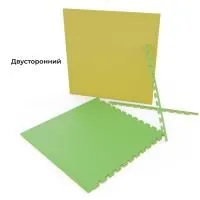 Будо-мат EVA DFC 100 x 100 см, 20 мм, цвет желто-зеленый