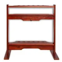 Киевница напольная Честер для 6 киев дуб коричневая