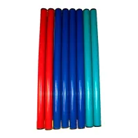 Палочки эстафетные игровые металлические (комплект 8 шт)