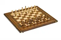 Шахматы + нарды резные "Эндшпиль 1" 60, Simonyan