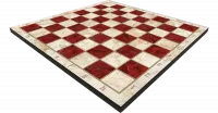 Шахматная доска Красный Мрамор XL Турция Yenigun