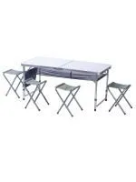 Набор стол туристический и 4 стула, ATS-400