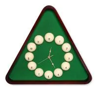 Часы Fortuna Бильярд TR2633 махагон 50х56 см