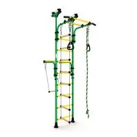 Шведская стенка ROMANA Карусель Олимпиец-1 490 (зеленый/желтый)