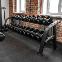 BRONZE GYM BR-1025 Стойка для гантелей (10 пар)