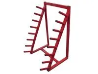 Стойка для бодибаров 8 уровней (разборная) Стойка для бодибаров 8 уровней (разборная)
