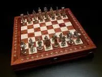 Шахматы "Эпоха империй" роза антик