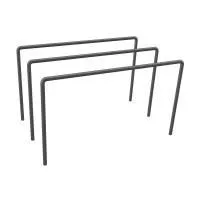 W206 Воркаут Брусья гнутые двойные ZAVODSPORTA