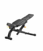 Скамья регулируемая BRONZE GYM H-037A (черный)