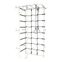 Шведская стенка Rokids Рукоход-Угловой (бело-черный)