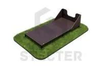 Элемент полосы препятствий "Окоп для стрельбы и метания гранат"