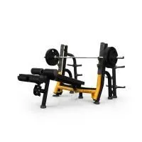 Олимпийская скамья с отрицательным наклоном с доводчиком Magnum