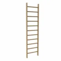 Стенка шведская гимнастическая 2,35х0,6 м (массив 80 мм, перекладина D-32 мм)