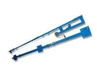 Стойки волейбольные пристенные с ползуном и механизмом натяжения удлиненная