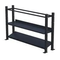 Модульный стеллаж для гантелей, гирь и медболов 1320х430х1200