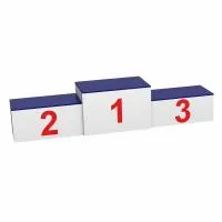 Пьедестал для награждения разборный на металлокаркасе